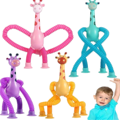 Jirafa estirables con luz