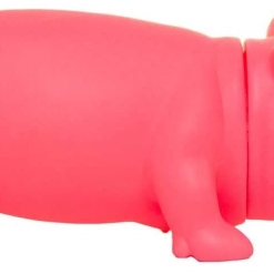 Cerdo chirriante de plástico suave de 8 pulgadas