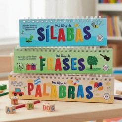 Libros moviles palabras ,silabas ,frases