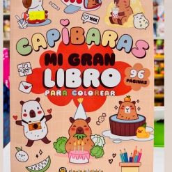LIBRO PARA COLOREAR CAPIBARAS