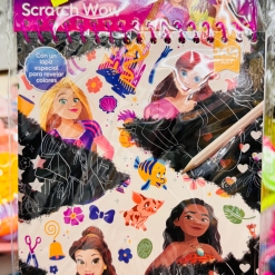 SCRATCH WOW PRINCESAS DISNEY