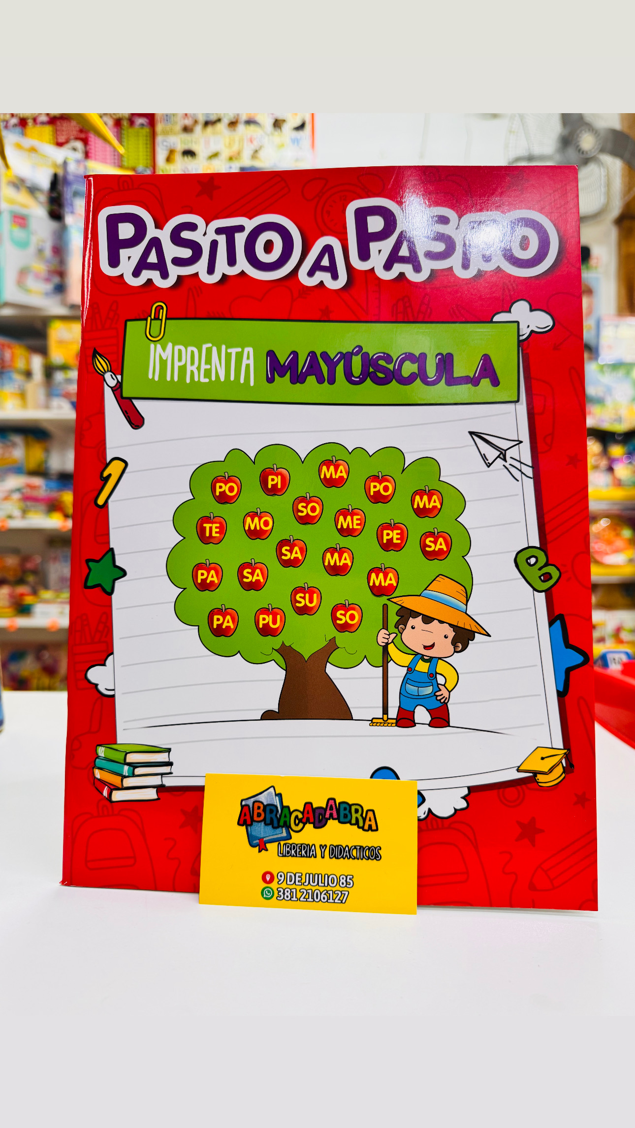 PASITO A PASITO IMPRENTA MAYUSCULA