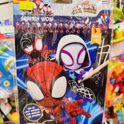 SCRATCH WOW SPIDER-MAN
