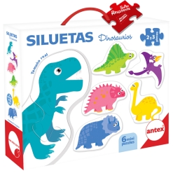SILUETAS DINOSAURIOS