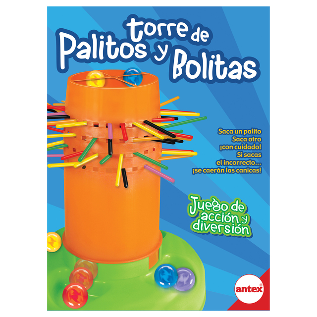 TORRE DE PALITOS Y BOLITAS