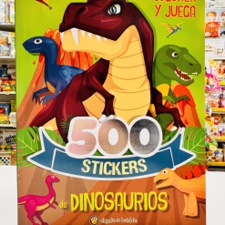 500 STICKERS DINOSAURIOS