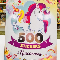 500 stickers unicornios
