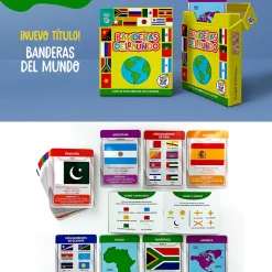 CARTAS BANDERAS DEL MUNDO NUEVO PACKAGING