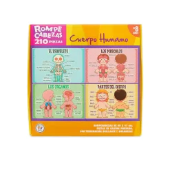 ROMPECABEZAS CUERPO HUMANO 210 PIEZAS