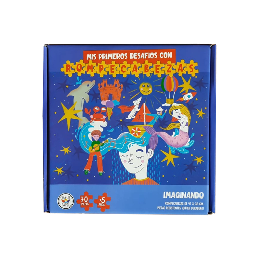 MIS PRIMEROS DESAFIOS CON ROMPECABEZAS IMAGINANDO