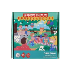 MIS PRIMEROS DESAFIOS CON ROMPECABEZAS CUMPLEAÑOS