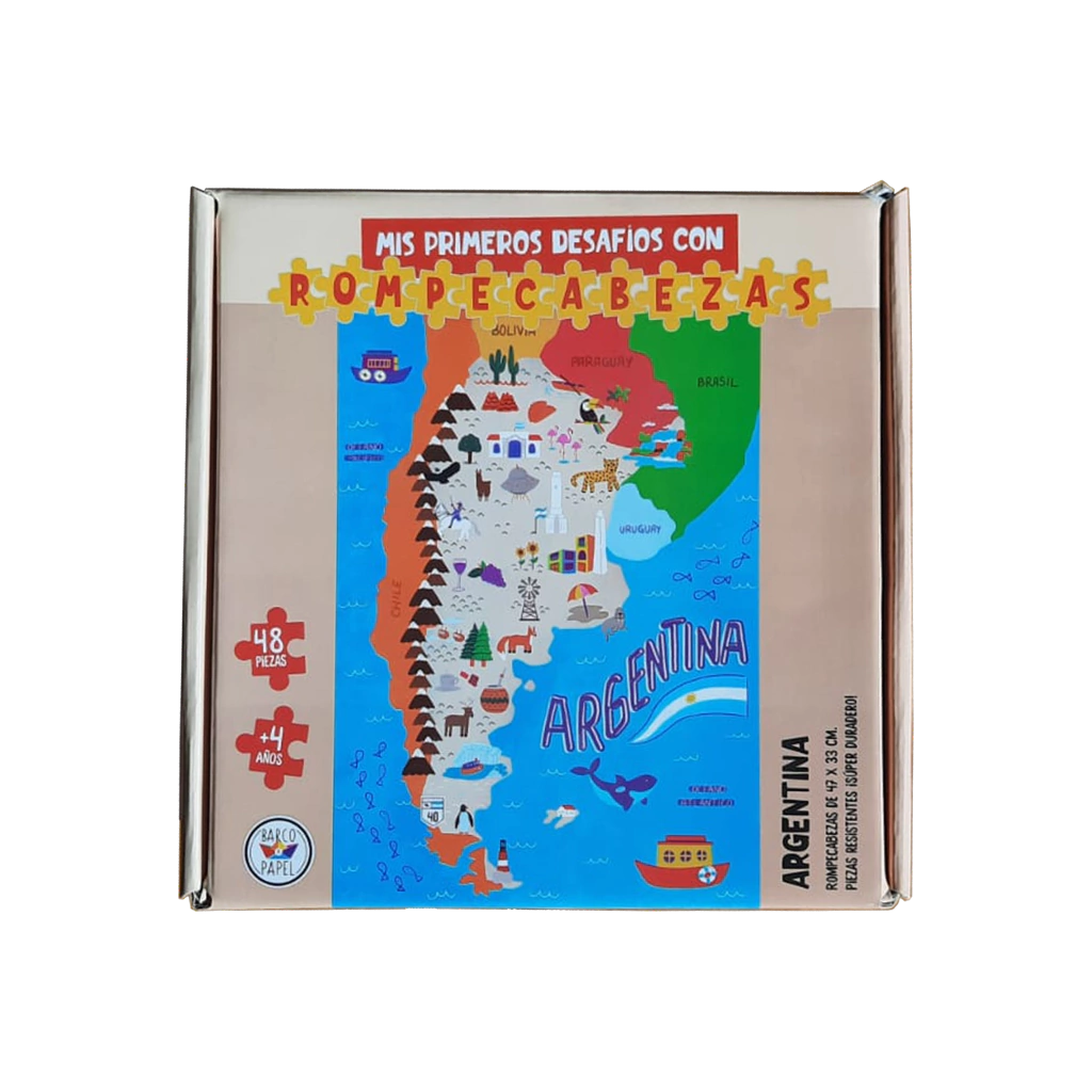 MIS PRIMEROS DESAFIOS CON ROMPECABEZAS ARGENTINA
