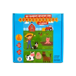 MIS PRIMEROS DESAFIOS CON ROMPECABEZAS LA GRANJA
