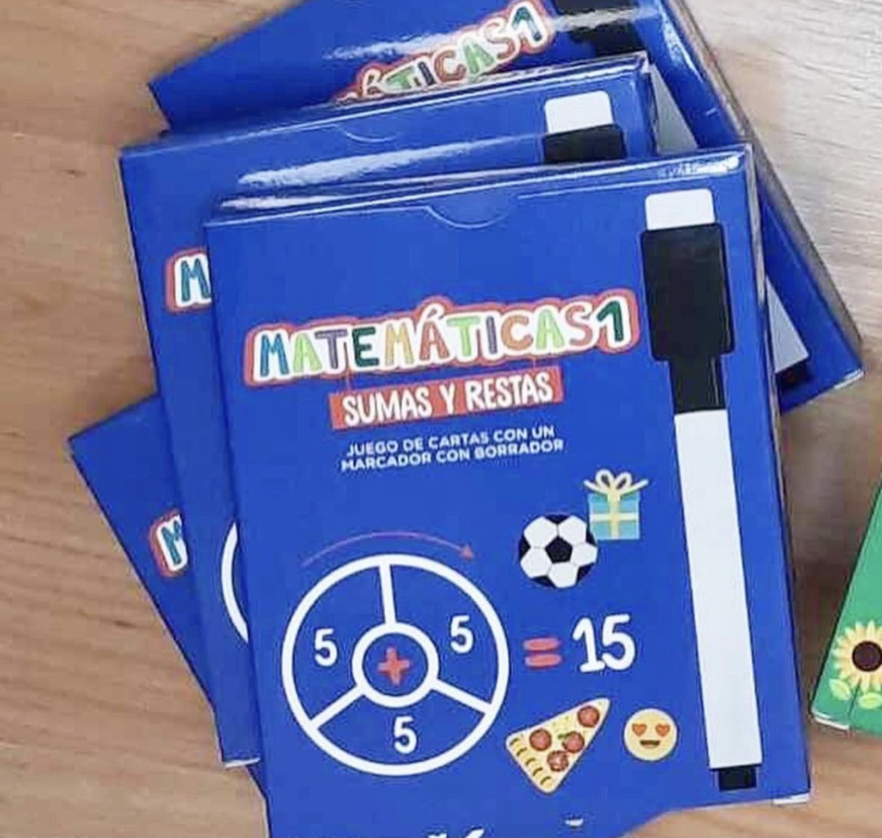 CARTAS DIDACTICAS DE SUMAS Y RESTAS