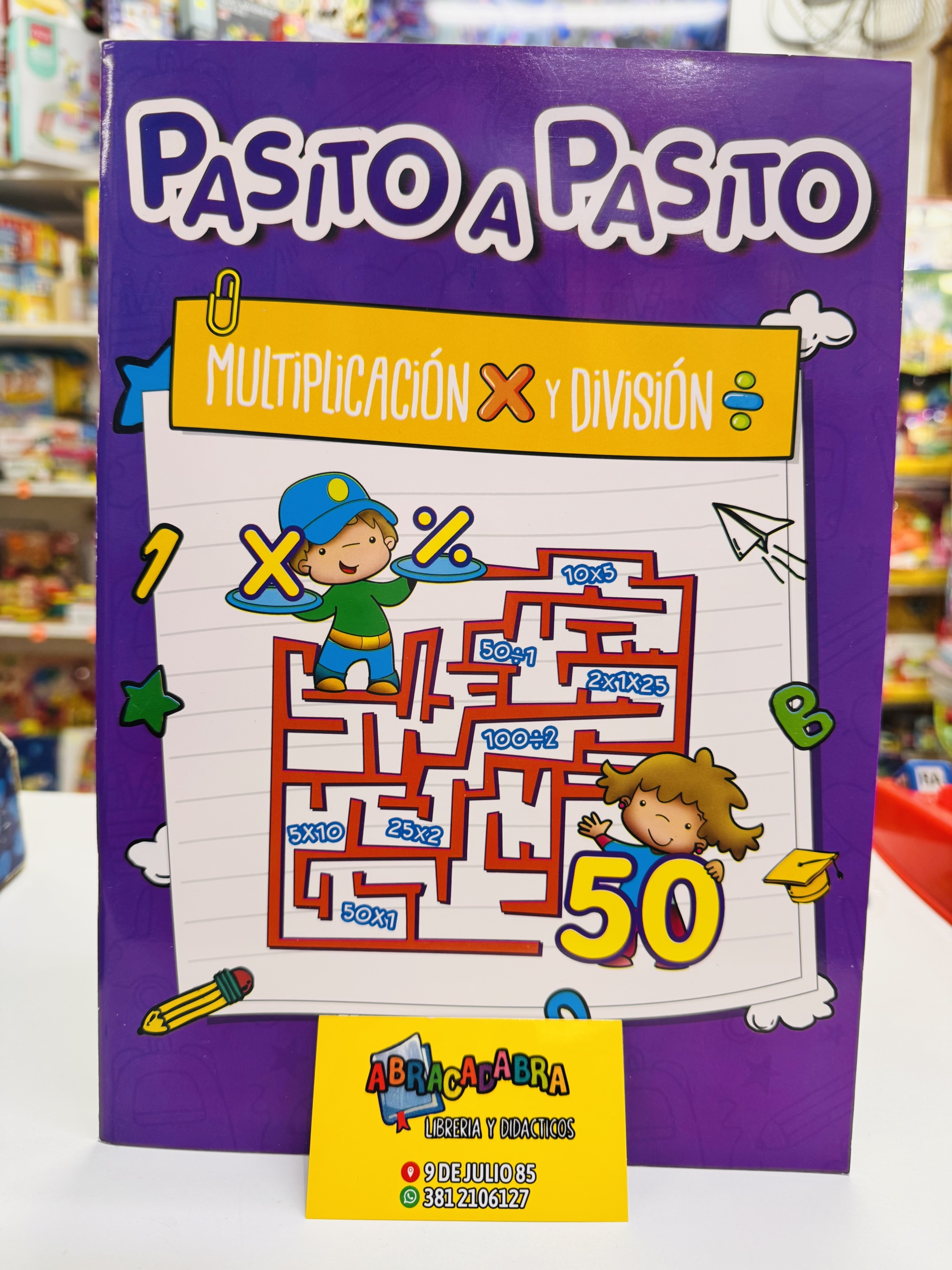 PASITO A PASITO MULTIPLICACION Y DIVISION