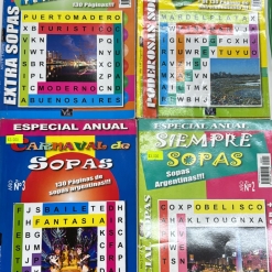 SOPAS DE LETRAS ANUARIO 130 PAGINAS