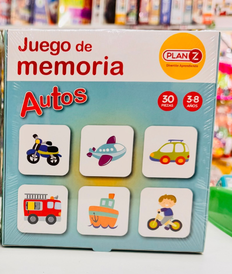 JUEGO DE MEMORIA AUTOS