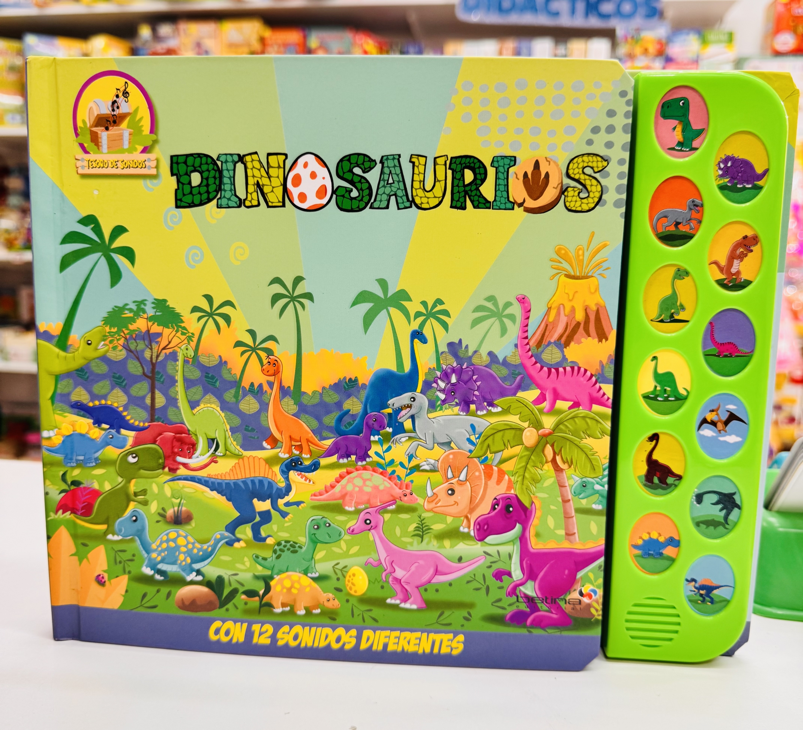 TESORO DE SONIDOS DINOSAURIOS