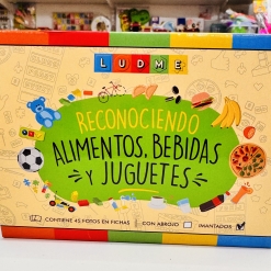 PICTOGRAS IMANTADOS alimentos bebidas y juguetes