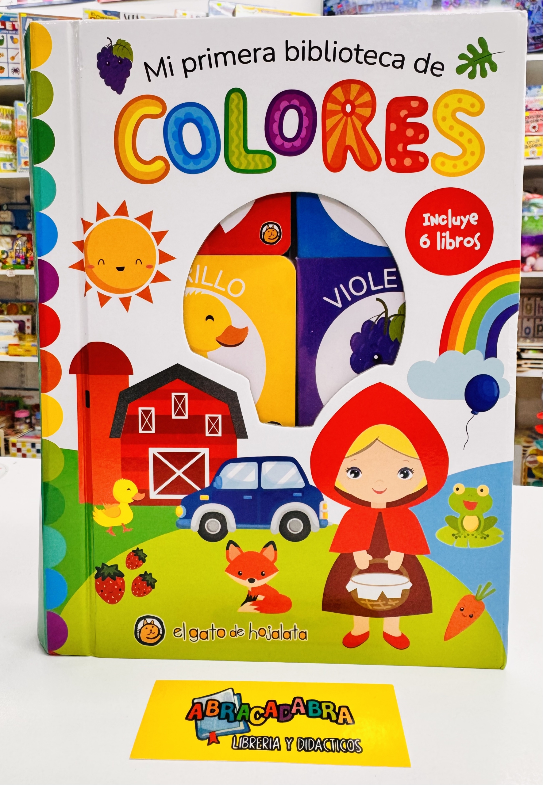 mi primera biblioteca colores