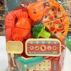 CAJA REGISTRADORA CON COMIDA