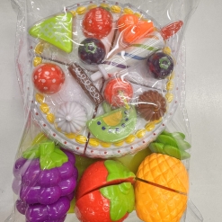 TORTA Y FRUTAS CON ABROJO