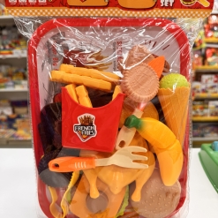 COMIDA CHATARRA EN BANDEJA