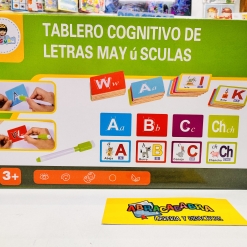 TABLERO COGNITIVO DE MAYUSCULAS Y MINUSCULAS