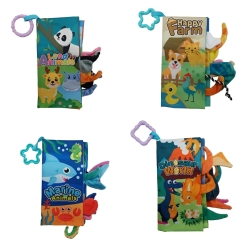 LIBRITO DE TELA CON SONAJERO