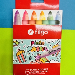 MARCADORES YUMBO PASTEL X6