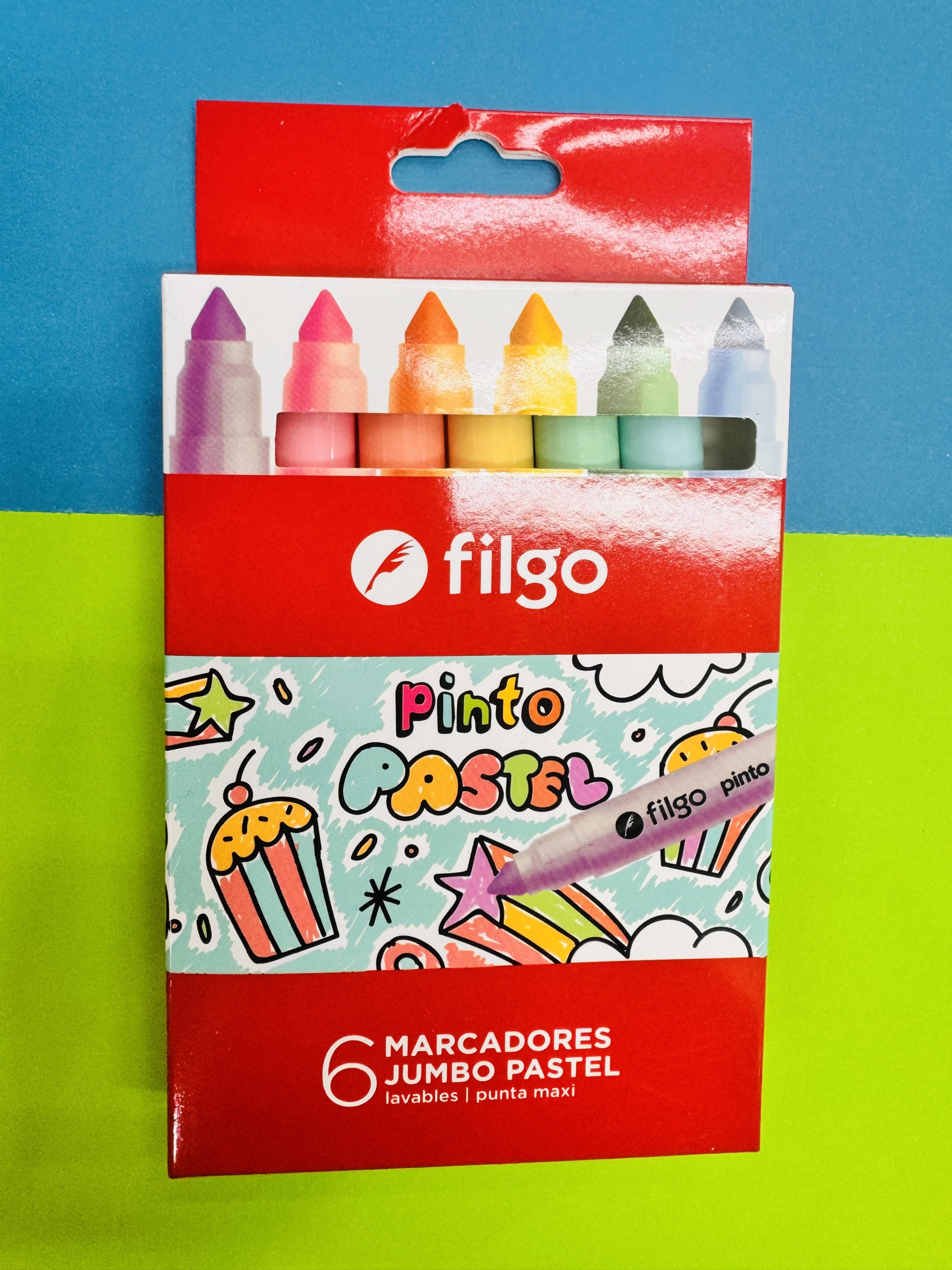 MARCADORES YUMBO PASTEL X6
