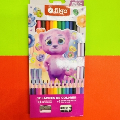12 lapices de colores filgo