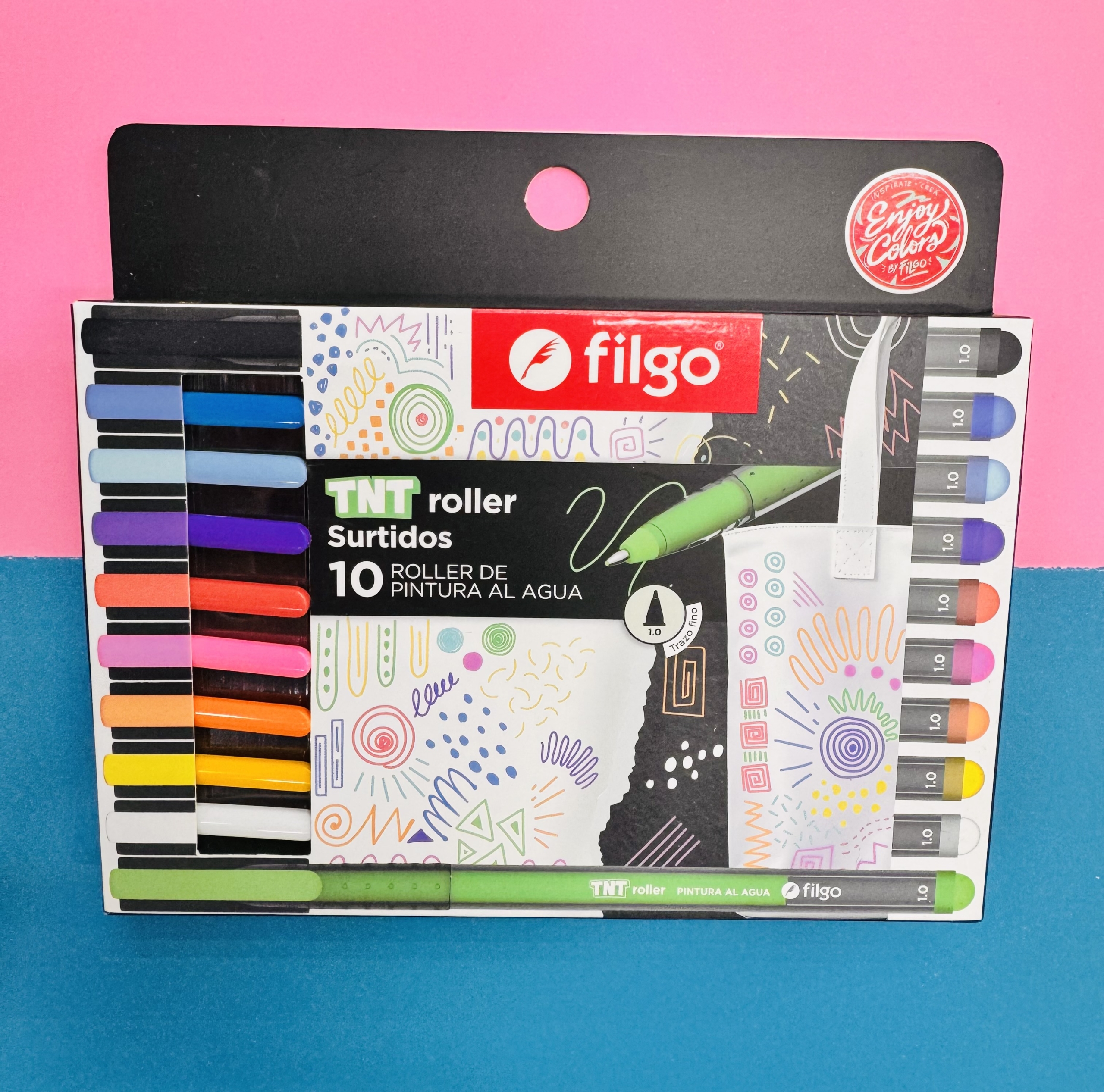 Boligrafos al agua por 10