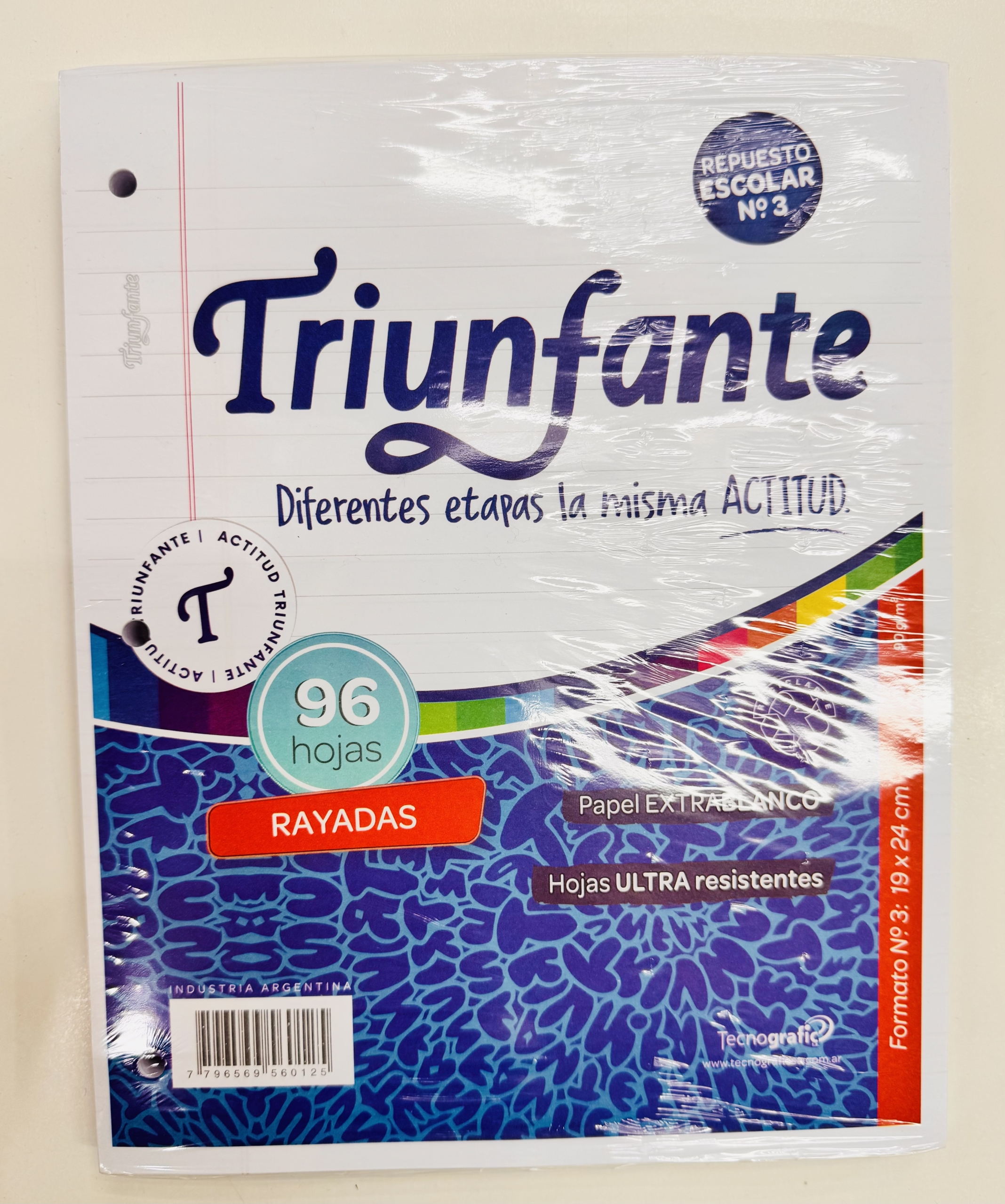 BLOCK TRIUNFANTE X96 HOJAS