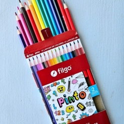 LAPICES DE COLORES X12 LARGO FILGO