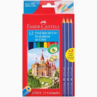 LAPICES DE COLORES X12 FABER
