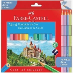 LAPICES DE COLORES LARGO X 28 FABER