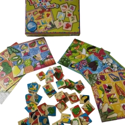 DOMINO DE FRUTAS Y VERDURAS